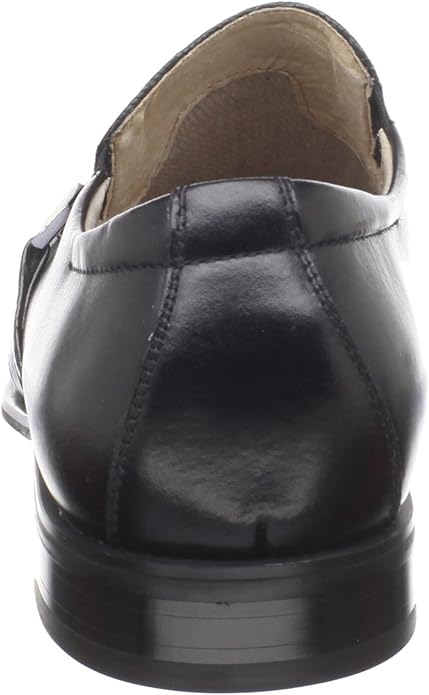 Stacy Adams Men's Beau Bit Perforated Slip-On Loafer  Black Size 9.5