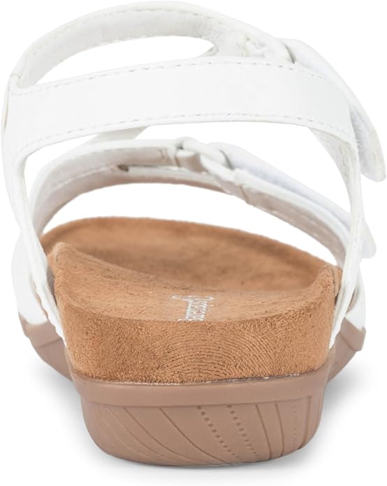 Baretraps Women's Jaxen Outer Side Closure Sandal  White Size 9.5