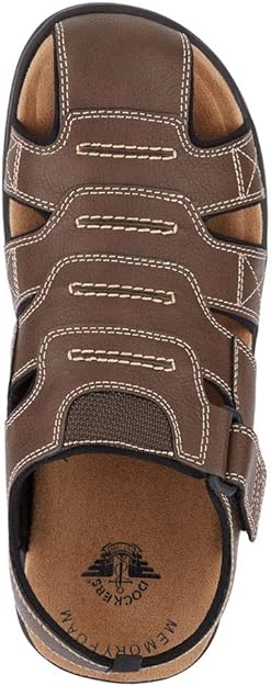 Dockers Men's  Searose Fisherman Sandals  Color Briar Size 12M