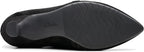 Clarks Women's Kataleyna Sol Ankle Boots  Black Suede Size 9.5W