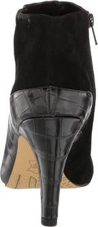 Bella Vita Women's Brennan Ankle Dress Booties  Color Black Kid Suede Leather Size 10W