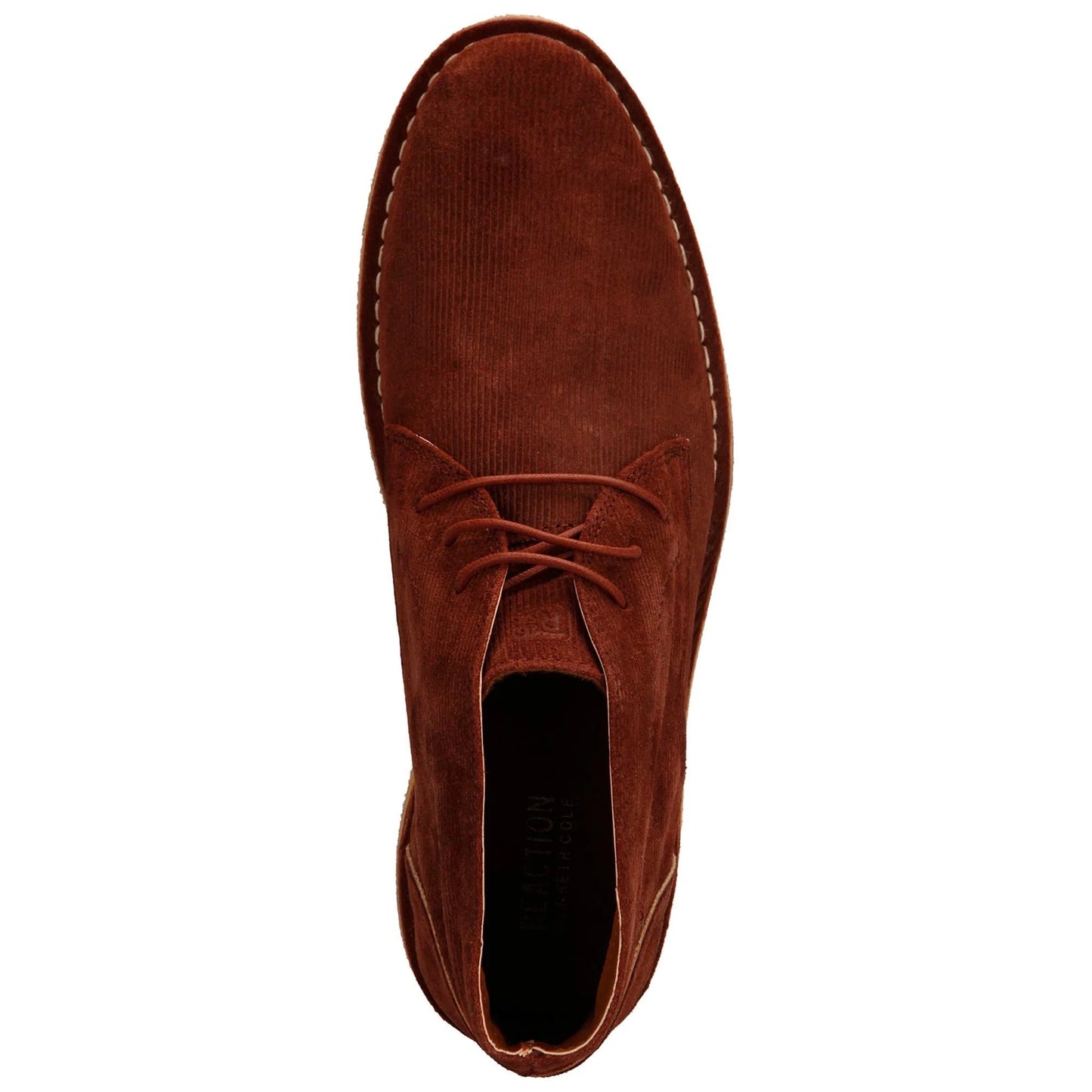 Kenneth Cole REACTION Men's Passage Suede Chukka Boots   Brick Size 10