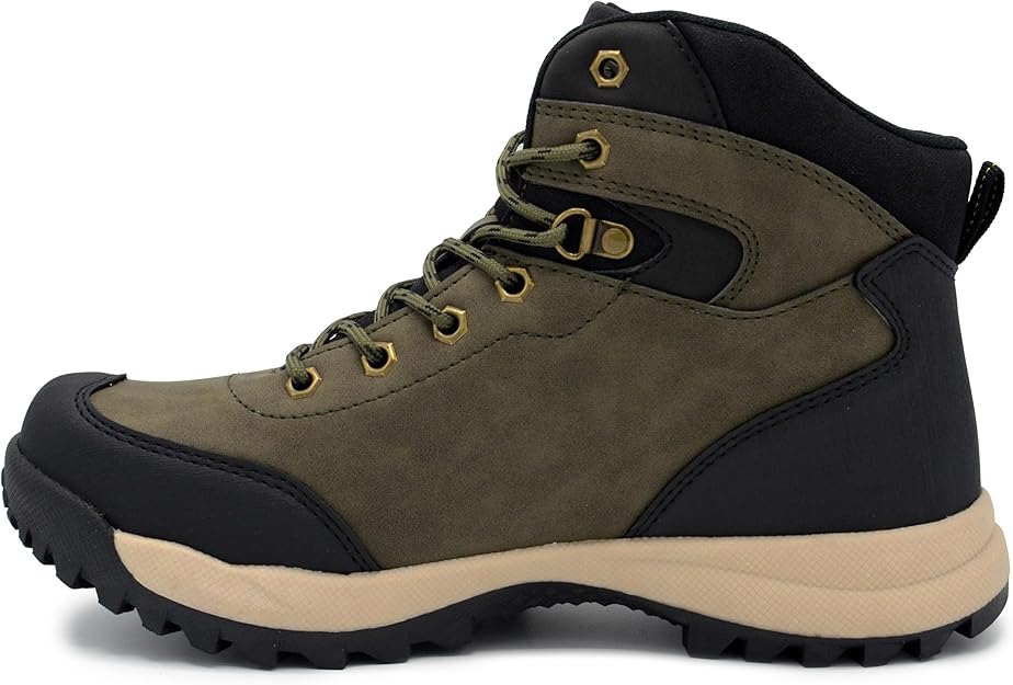 POLAR RANGE Men's Finlay Boots  Olive Size 9