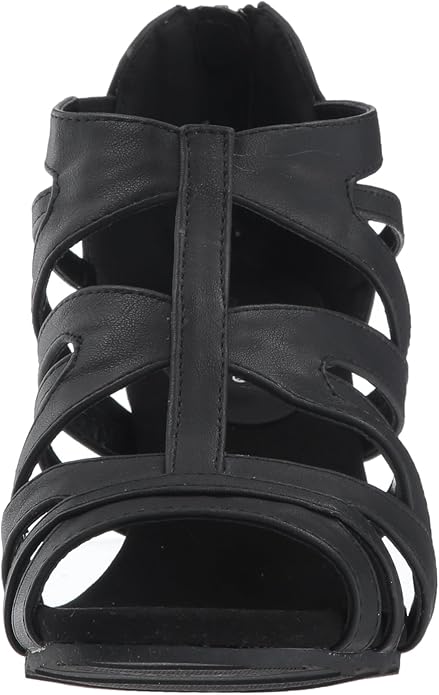 Easy Street Women's Amaze Dress Heeled Sandals  Black Size 8