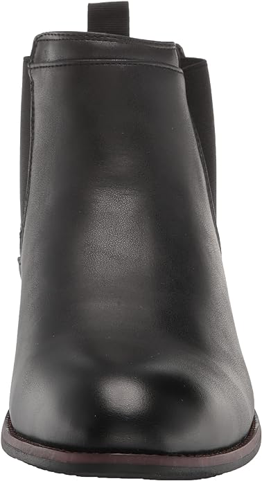 Vance Co. Men's Landon Chelsea Dress Boot  Black Size 12W