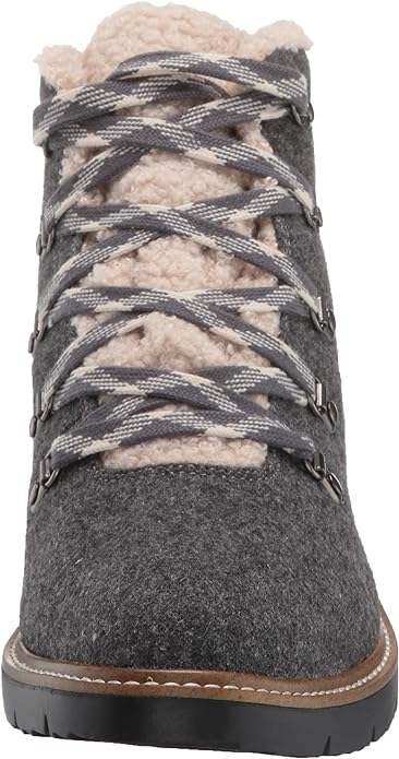 Dr. Scholl's Women's So Cozy Booties  Color Charcoal Fabric Size 6.5M