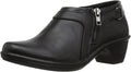 Easy Street Women's Devo Ankle Booties  Black Size 8.5