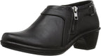 Easy Street Women's Devo Ankle Booties  Black Size 8.5