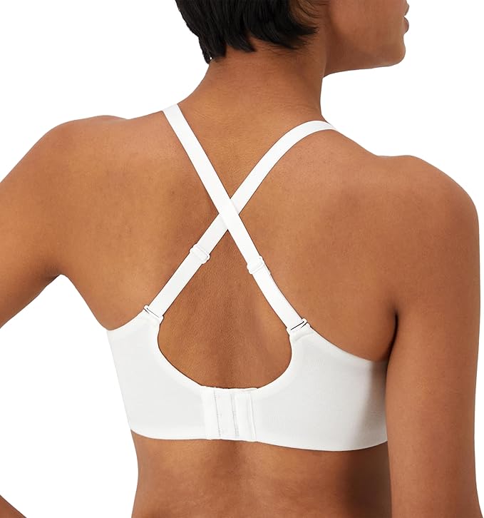 Bali Women's Breathe Wireless T-Shirt Bra  White Size L