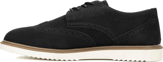 New York & Company Men's Tyler Dress/Casual Oxford  Color Black Size 12M
