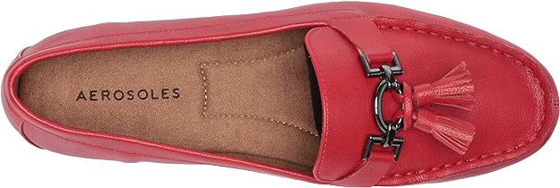Aerosoles Women's Deanna Loafer  Color Red Size 7.5M