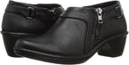 Easy Street Women's Devo Ankle Booties  Black Size 8.5