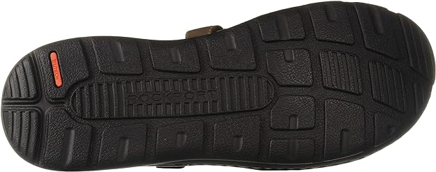 Rockport Men's Darwyn Quarter Strap Sandals  Color Brown Size 11M