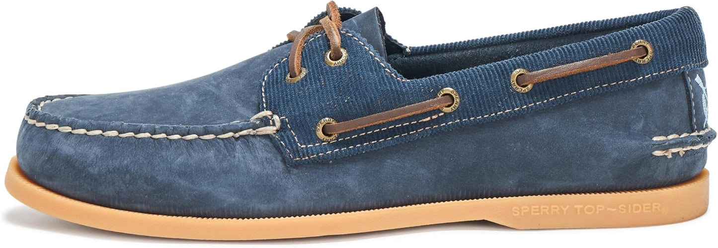 Sperry Men's Authentic Original 2-Eye Seasonal Boat Shoe  Navy Size 11.5