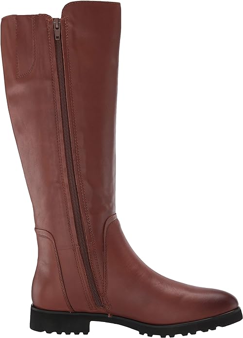 Naturalizer Women's Gael Mid Shaft Knee High Boots  Color Cinnamon Leather Size 5M