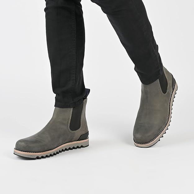 Territory Men's Yellowstone Chelsea Boot   Color Brown Size 8.5W