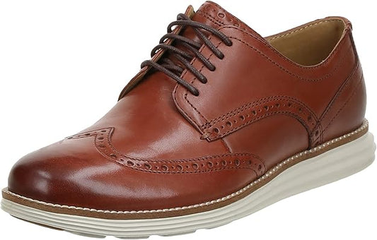 Cole Haan Men's Original Grand Shortwing Oxfords  Woodbury Leather Size 12
