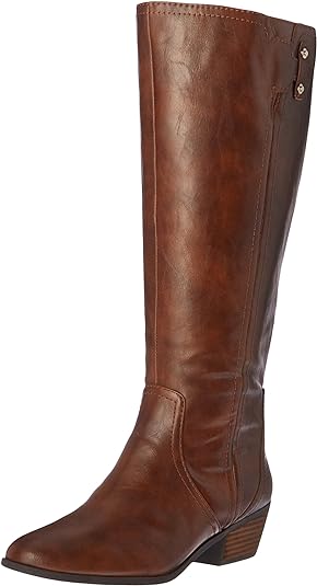 Dr. Scholl's Women's Brilliance Wide Calf Riding Boot  Color Whiskey Size 8M WC