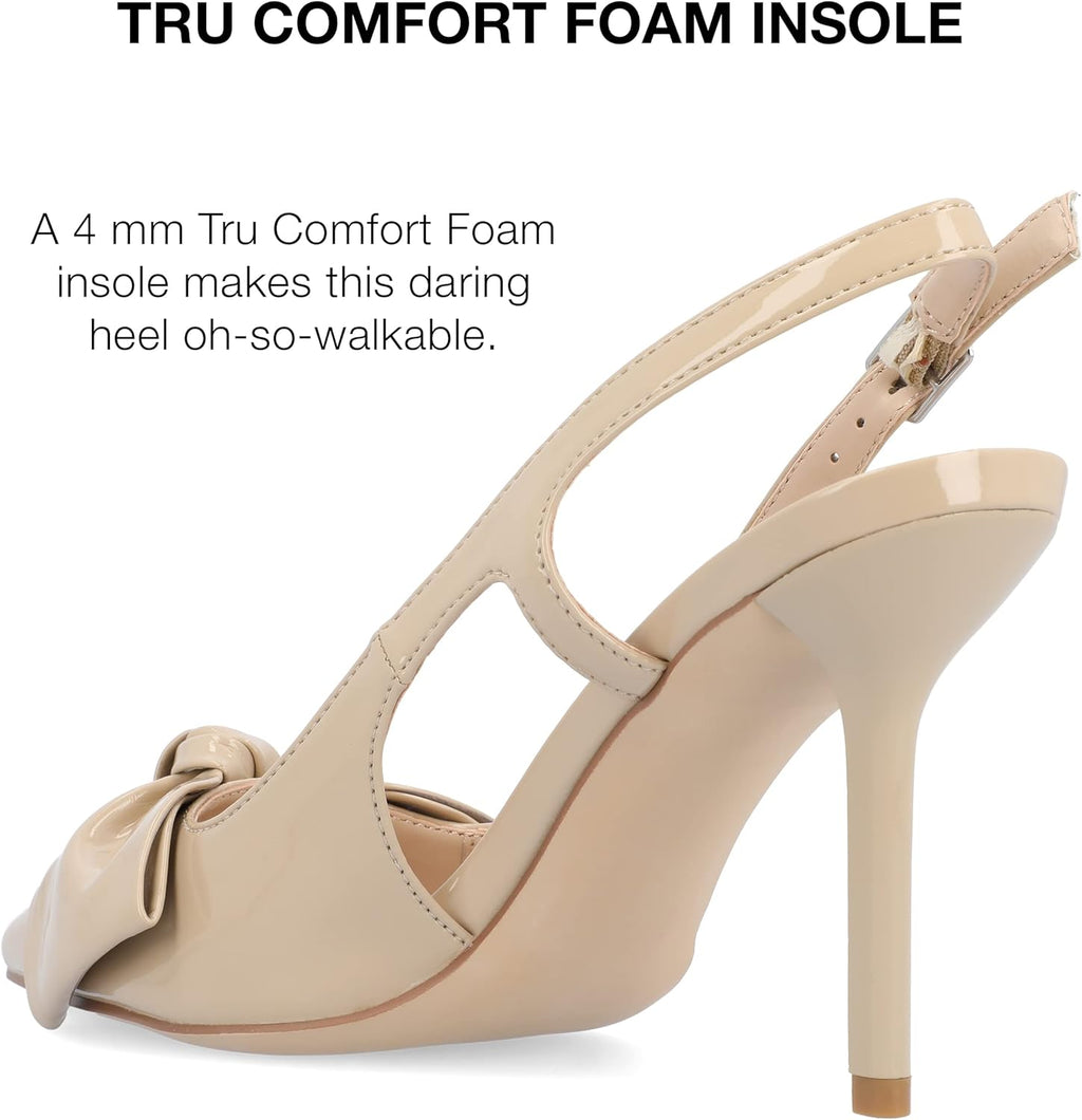 Journee Collection Women's Tru Comfort Foam Viera Pumps  Color Nude Size 10M