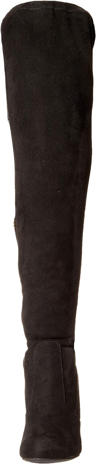 JC Journee Collection Women's Maya Wide Calf Boots  Color Black Size 8WC