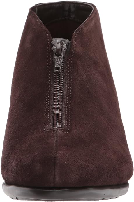Aerosoles Women's Allowance Ankle Boot  Color Dark Brown Suede Size 5.5M