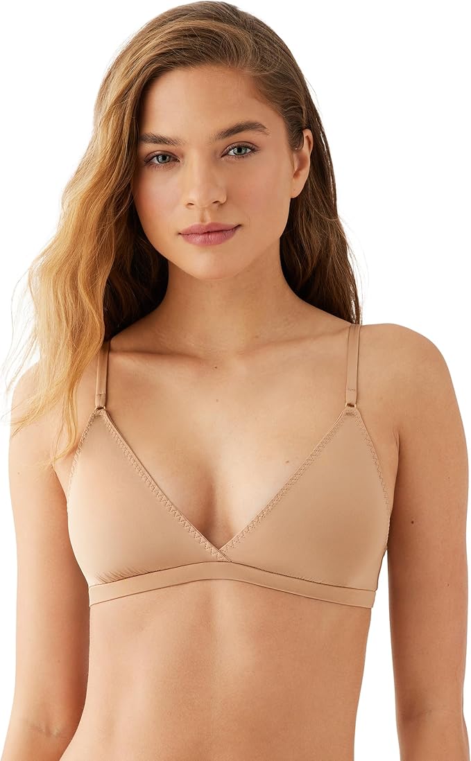 b.tempt'd Women's Spotlight Triangle Bralette  Chai Size L
