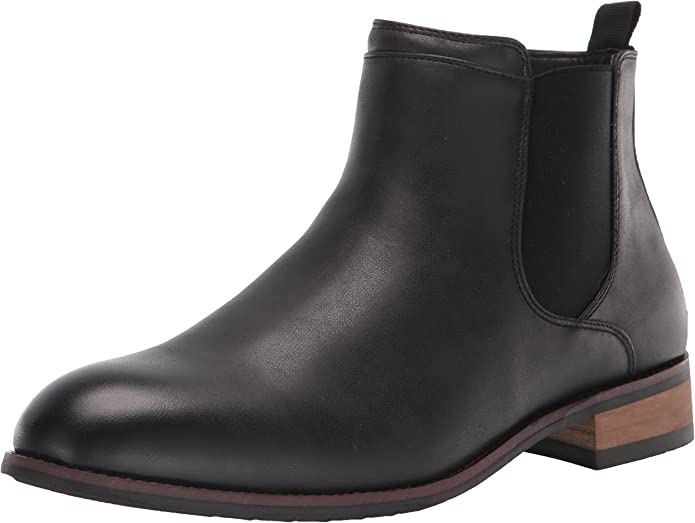 Vance Co. Men's Landon Chelsea Boot  Color Black Size 10M