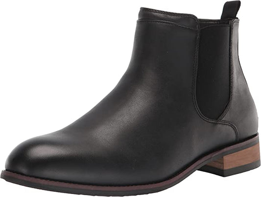 Vance Co. Men's Landon Chelsea Boot  Color Black Size 10M
