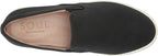 Soul Naturalizer Women's Tia Slip-on Sneakers  Color Black Vegan Leather Size 10M