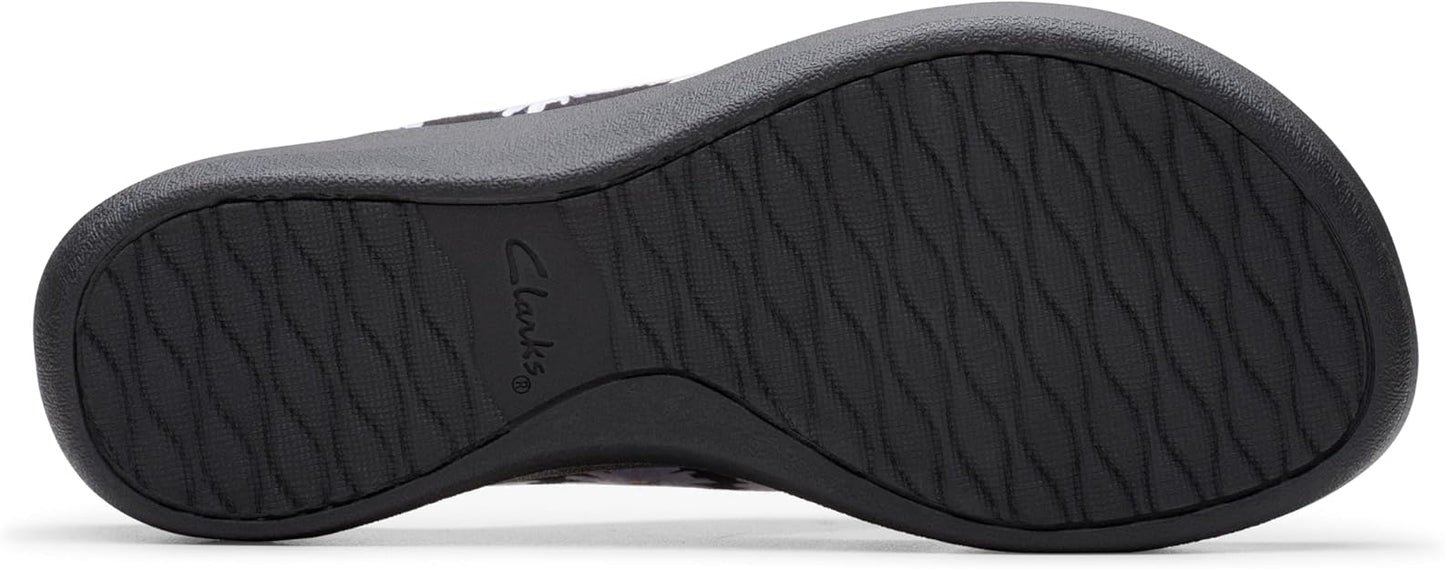Clarks Women's Arla Glison Slip-On  Black Multi Size 8
