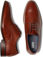 Johnston Murphy Men's Stockton Plain Toe Dress Shoes  Tan Size 10.5