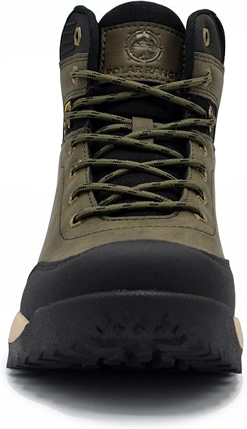 POLAR RANGE Men's Finlay Boots  Olive Size 9