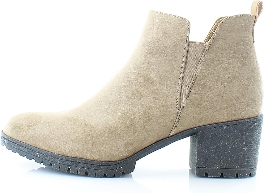 Dr. Scholl's Women's London Ankle Booties  Color Woodsmoke Faux Suede Size 6M