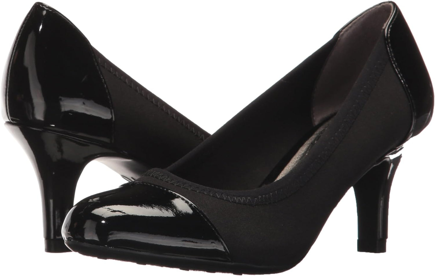 LifeStride Women's Parigi Stretch Pumps  Color Black Size 8.5M
