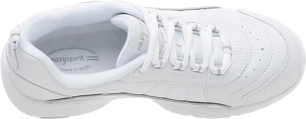 Easy Spirit Women's Punter Athletic Shoe  Color White Size 6M