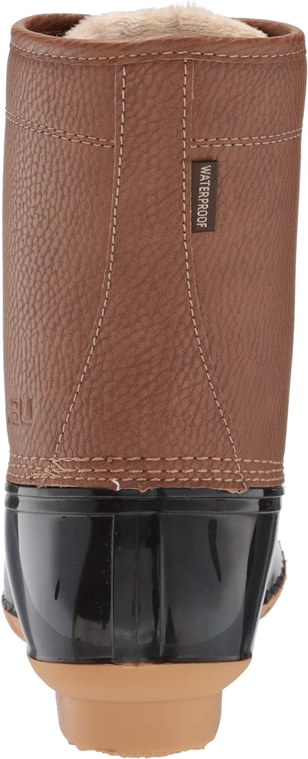 JBU Women's Maplewood Waterproof Rain Mid Calf Boots  Color Chocolate Size 7M