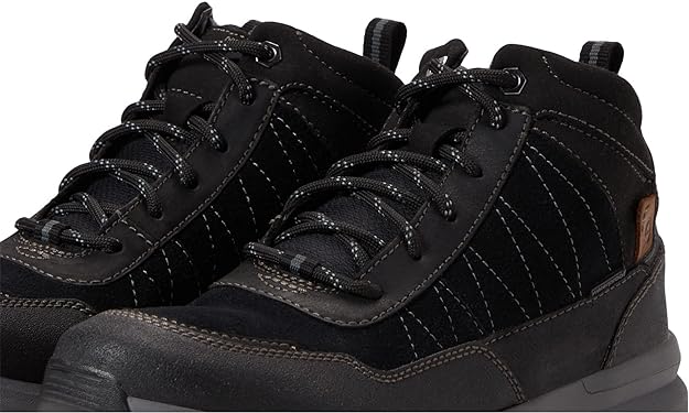Clarks Men's Wellma Top Waterproof Sneakers  Color Black Combi Size 8M