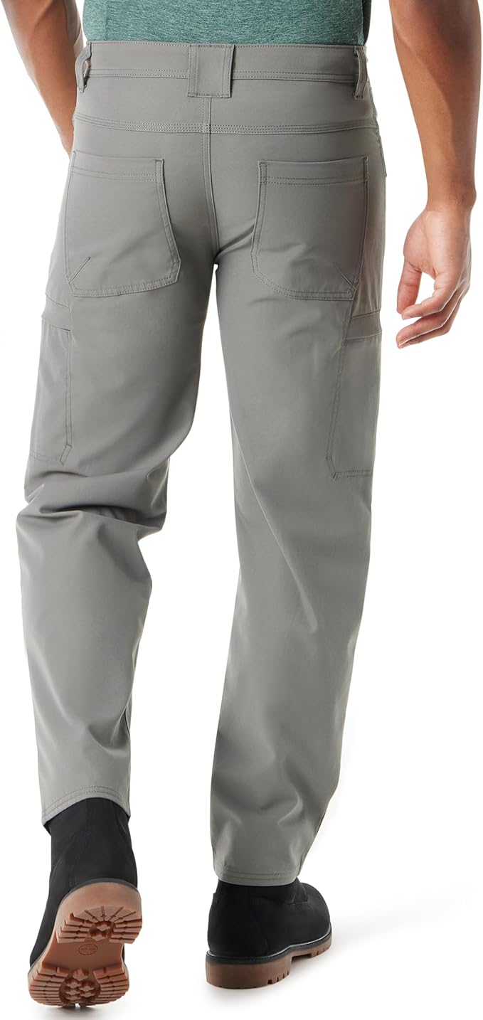 BASS OUTDOOR Men's Essential Tech Cargo Pants  Castor Gray Size 36