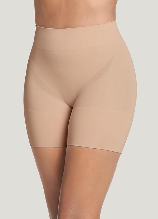 Jockey Slimmers Breathe Mid-Rise Shapewear Shorts  Light Size XL