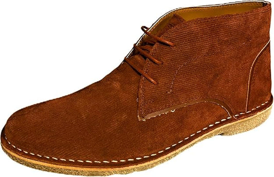 Kenneth Cole REACTION Men's Passage Suede Chukka Boots   Brick Size 8.5