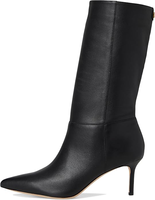 Lauren Ralph Lauren Women's Leanna Dress Boots  Black Size 9.5