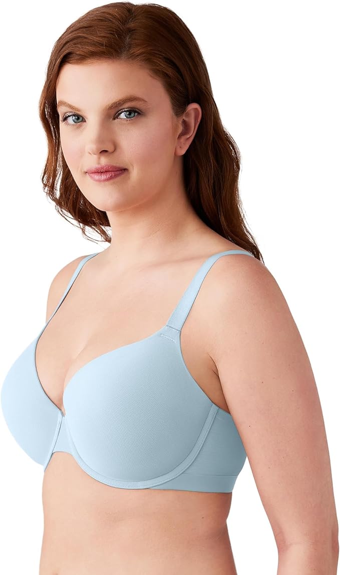 Wacoal Shallow Top Shape Revelation T-Shirt Bra  Winter Sky Size 40C