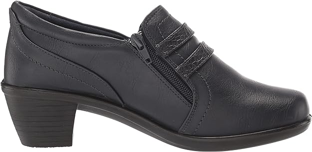 Easy Street Women's Stroll Double Buckle Bootie Fashion Boots  Color Navy Size 6N