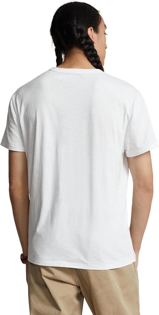 Polo Ralph Lauren Men's Classic-Fit Logo Country Graphic T-Shirt   White Size 2XL
