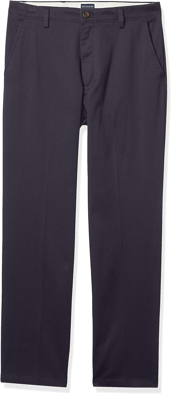 Dockers Men's Easy Stretch Classic Fit Khaki Pants  Color Dockers Navy W38xL29