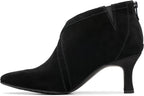 Clarks Women's Kataleyna Sol Ankle Boots  Black Suede Size 9.5W