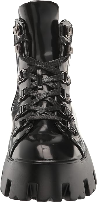 Madden Girl Women's Alpine Lug-Sole Platform Ankle Boots  Color Black Size 7.5M