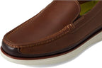Florsheim Men's Tropics Moc Toe Venetian Slip-on Loafer  Brown Size 11W