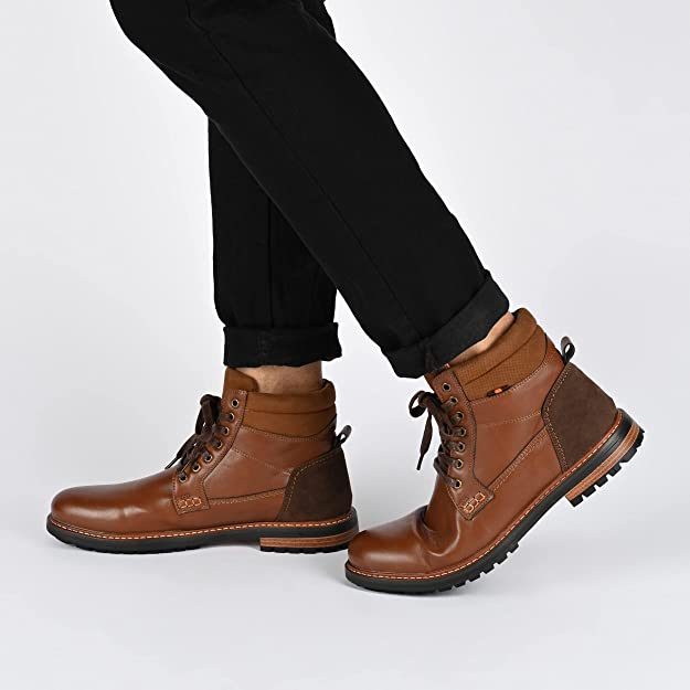 Vance Co. Men's Reeves Ankle Boot  Color Black Size 10M