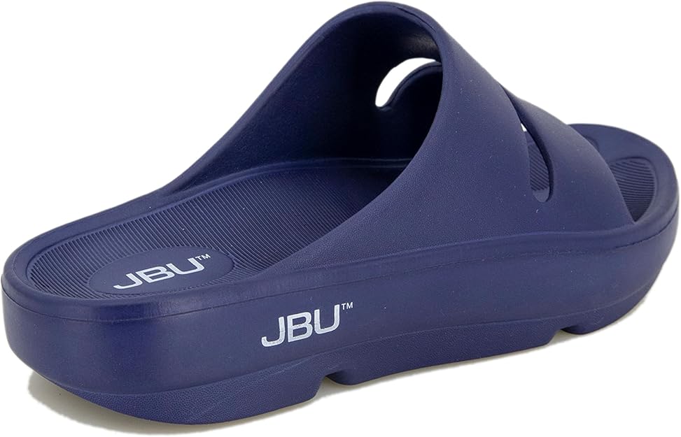 JBU Women's Dover Recovery Slide Sandal  Navy Size 7